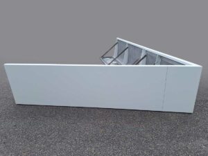 STEELAB SML muret en L tôlerie aluminium - angle