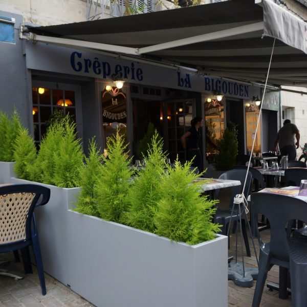 Jardinières fines IMAGE'IN IRF en fibre ciment sur mesure