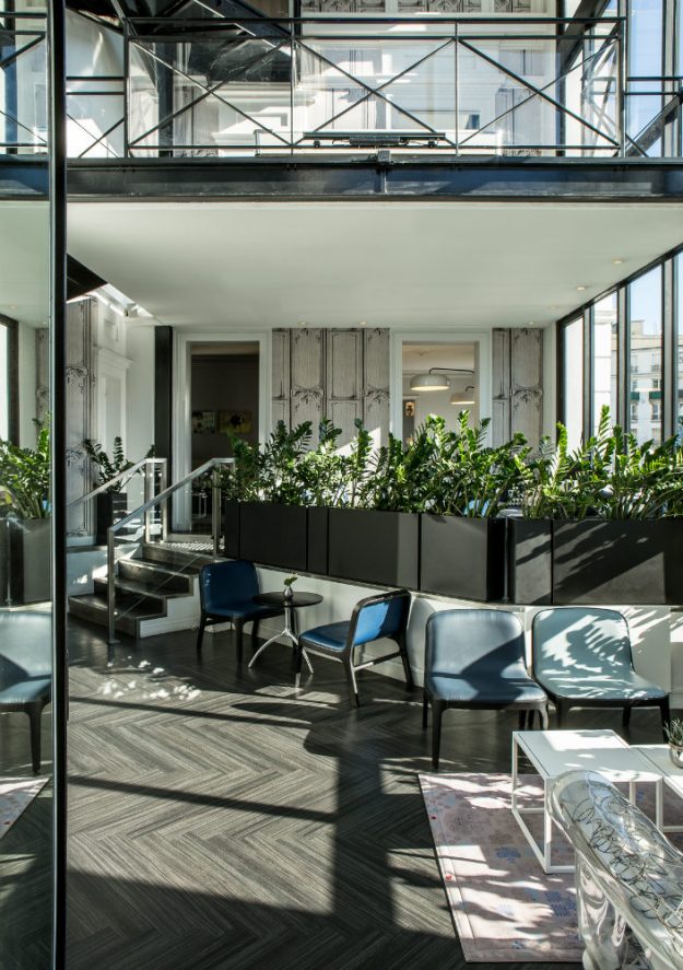 Jardinières fines IMAGE'IN IRF en fibre ciment sur mesure