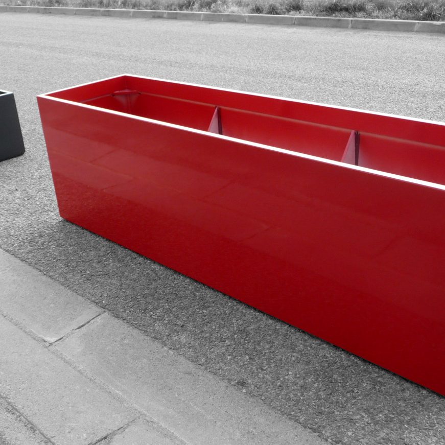 Grand bac laqué rouge carmin - ATELIER SO GREEN : Bacs IMAGE’IN ...