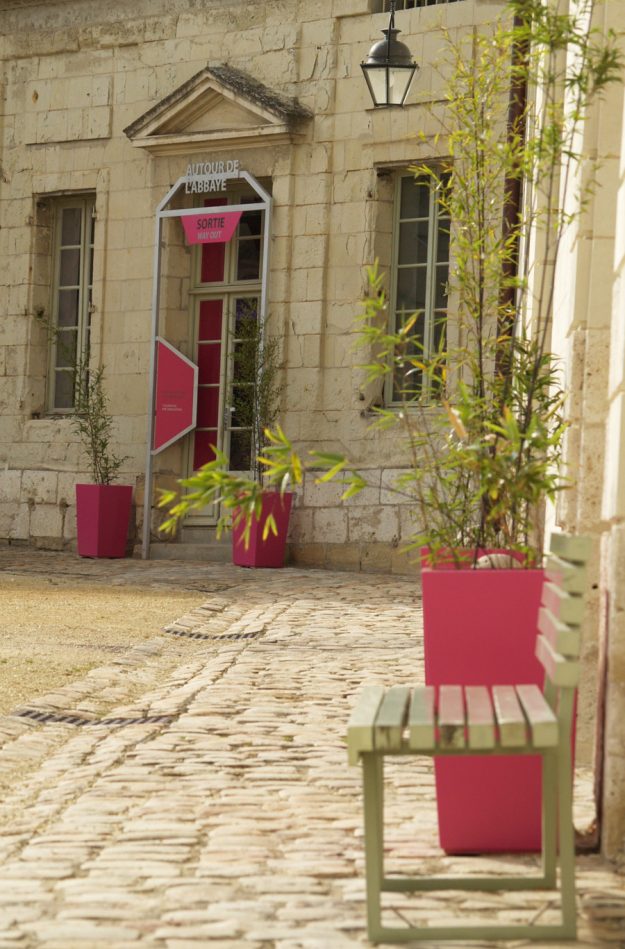 Jardinières avec base étroite IMAGE'IN en fibre ciment sur mesure