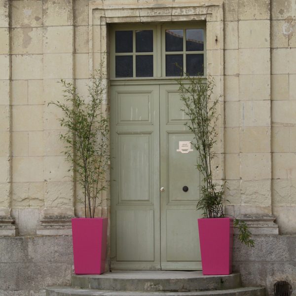 OLYMPUS DIGITAL CAMERA Jardinières évasées IMAGE'IN en fibre ciment sur mesure