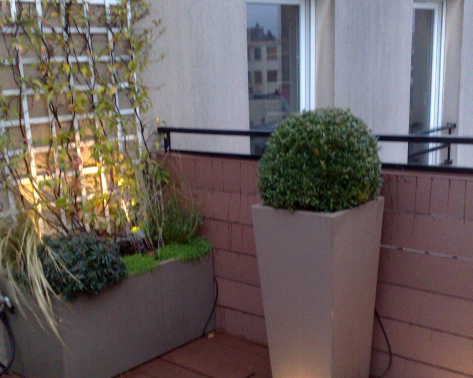 Bac pyramidal - Jardinière évasée IMAGE'IN