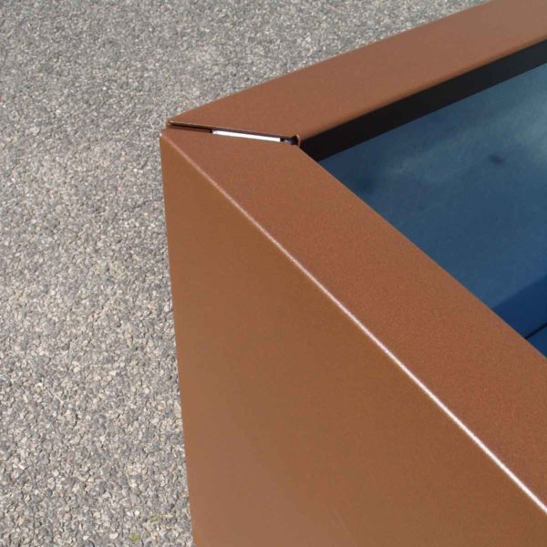 Jardinière sur mesure Bac STEELAB SPA d'ATELIER SO GREEN