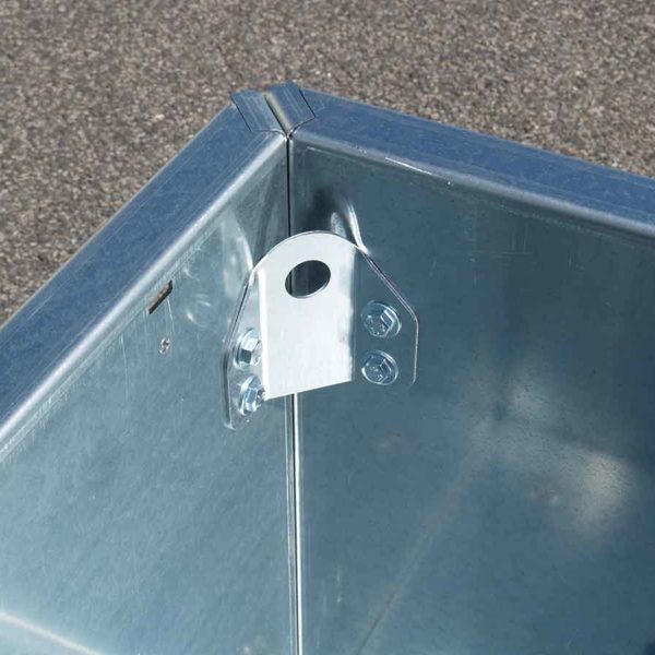 Jardinière sur mesure Bac STEELAB SPA d'ATELIER SO GREEN