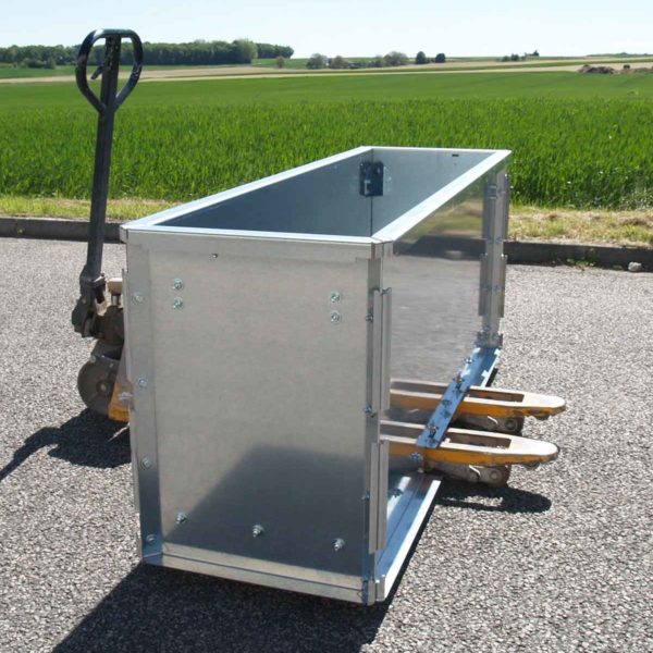 Jardinière sur mesure Bac STEELAB SPA d'ATELIER SO GREEN