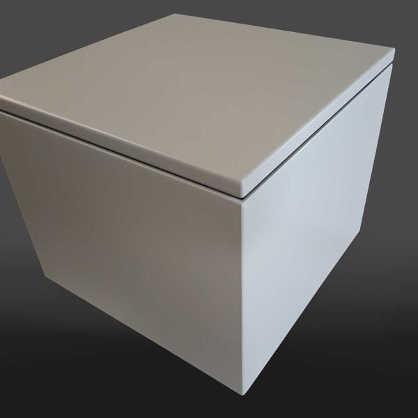 Garden chest – Waterproof aluminium metal sheet cover