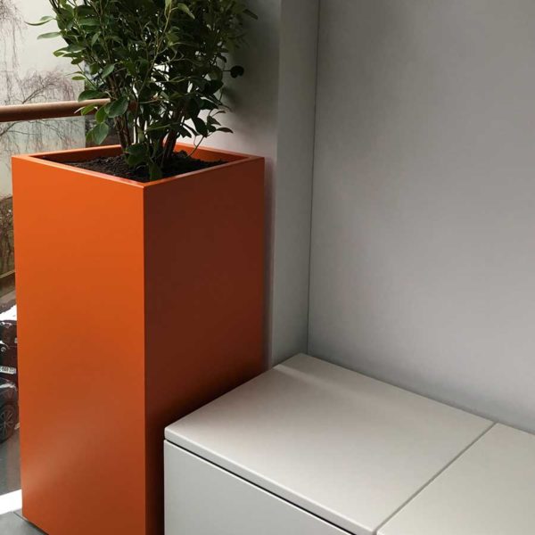 Garden chest – Waterproof aluminium metal sheet cover