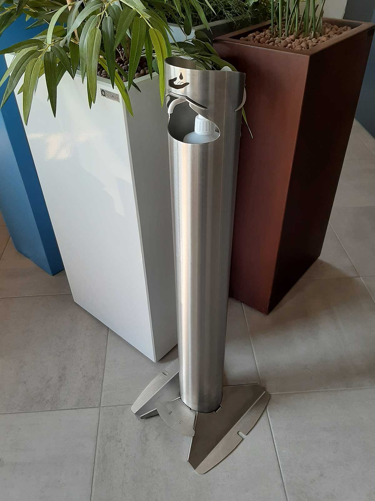 STEELAB-SBD-HYmade- Hand sanitizer dispenser 