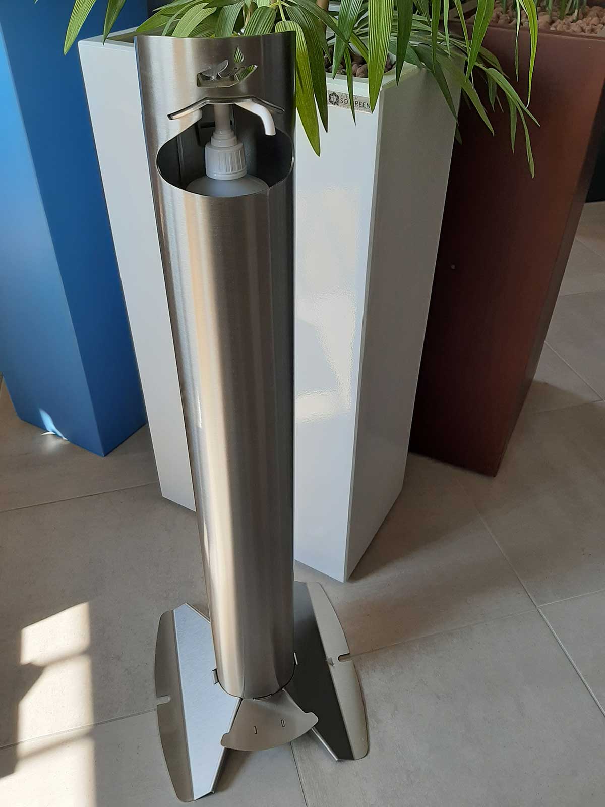 STEELAB-SBD-HYmade- Hand sanitizer dispenser 