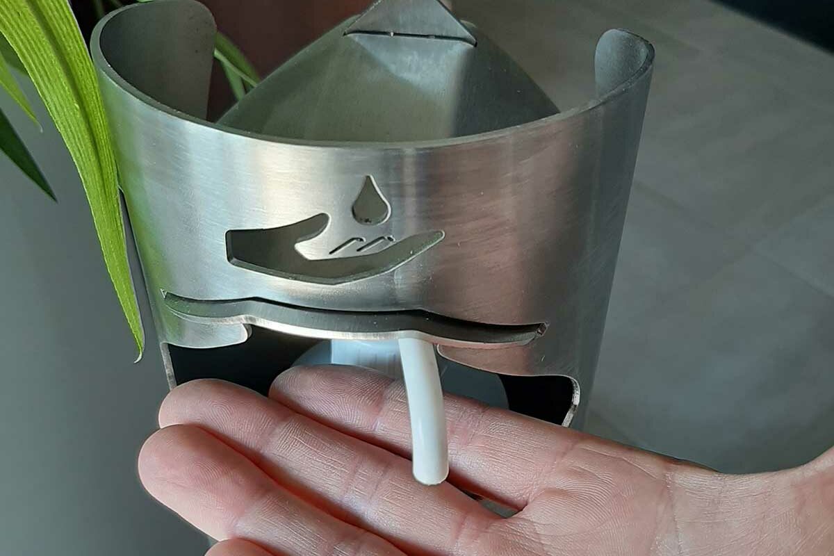 STEELAB-SBD-HYmade- Hand sanitizer dispenser