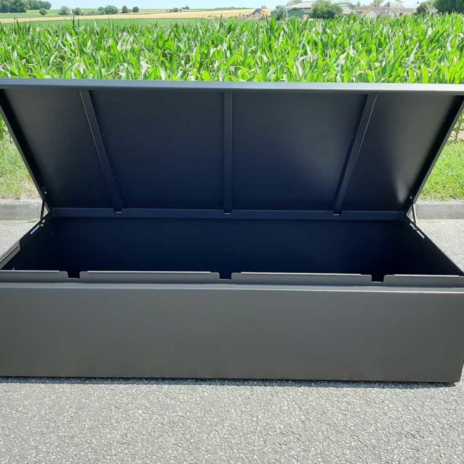 Large watertight garden storage chest STEELAB