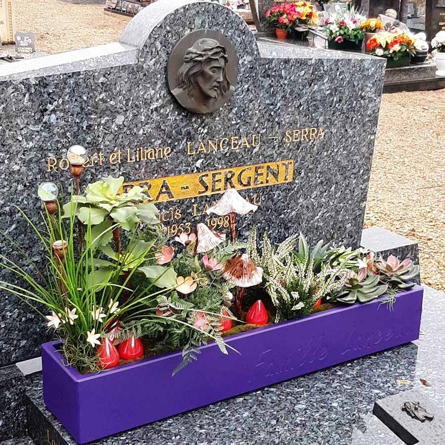 Jardinière funéraire IMAGE'IN - Pots durables pour tombe