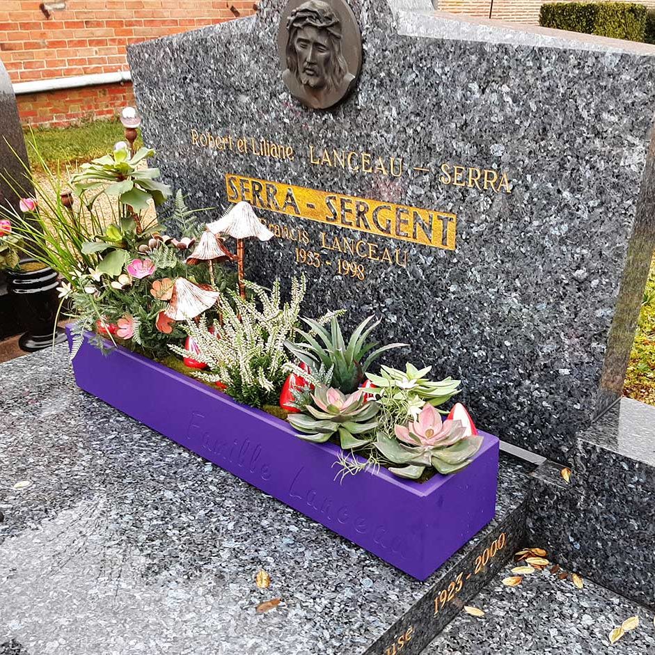 Jardinière funéraire IMAGE'IN - Pots durables pour tombe