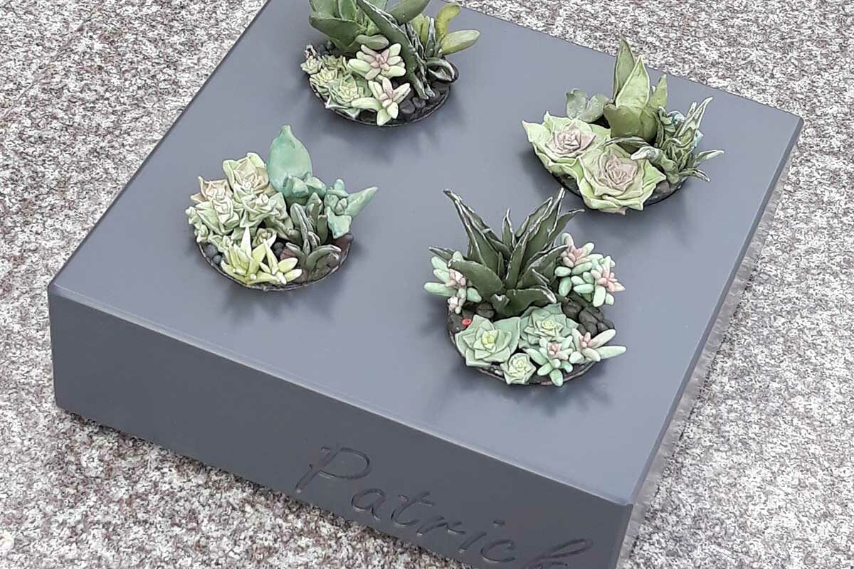 Pot pour tombe IMAGE'IN - Pots durables pour tombe