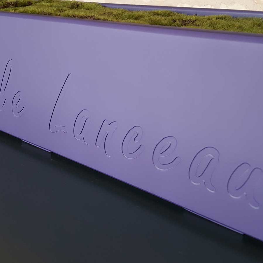 Jardinière gravée IMAGE'IN - Pots durables pour tombe