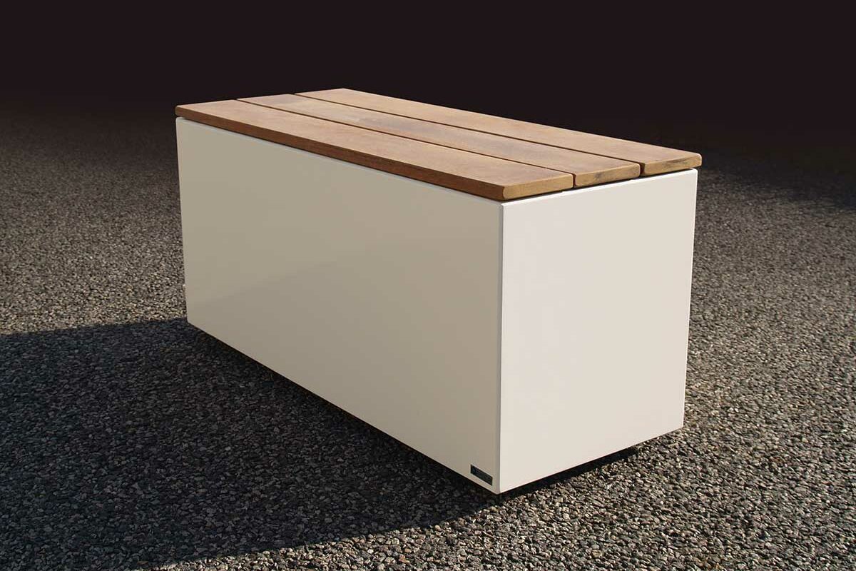IMAGE'IN Made to measure outdoor storage chest and bench