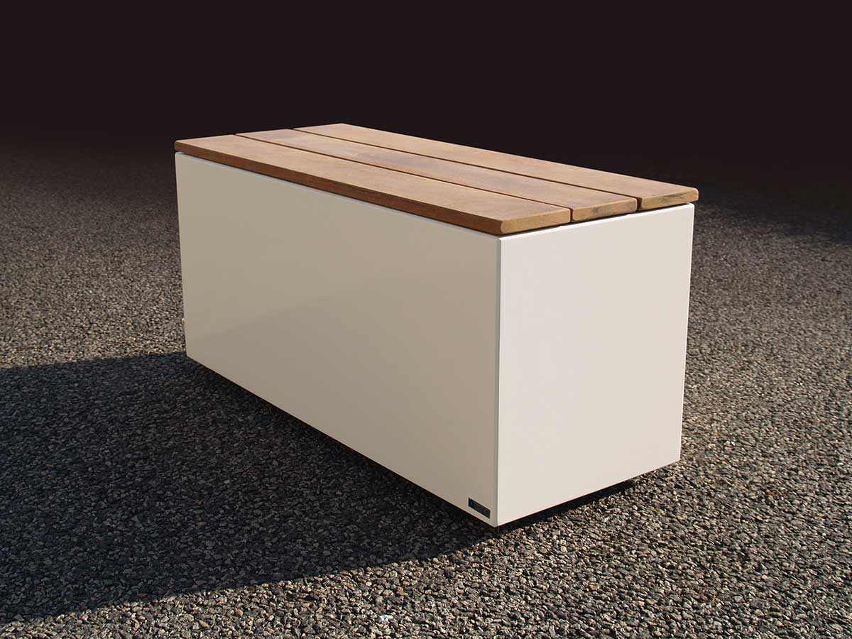 IMAGE'IN Made to measure outdoor storage chest and bench