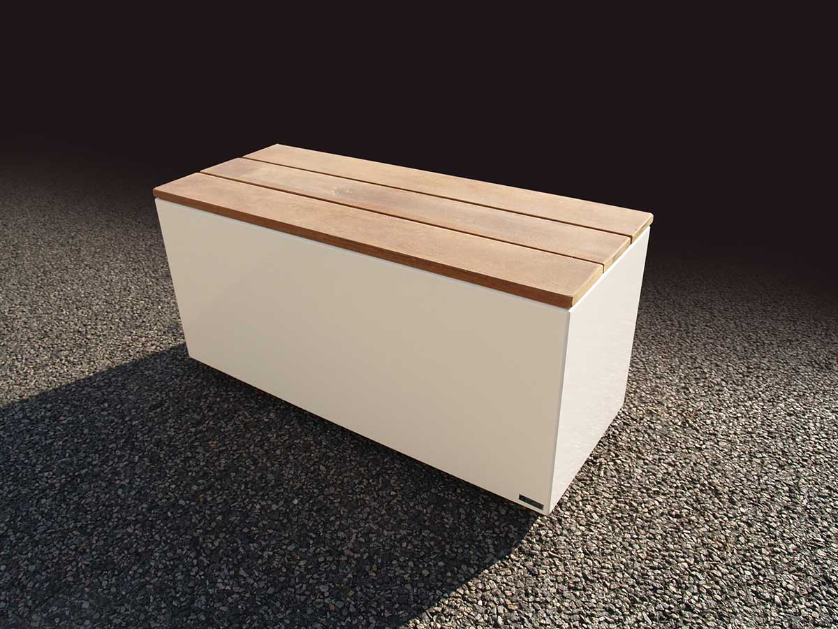 IMAGE'IN Made to measure outdoor storage chest and bench