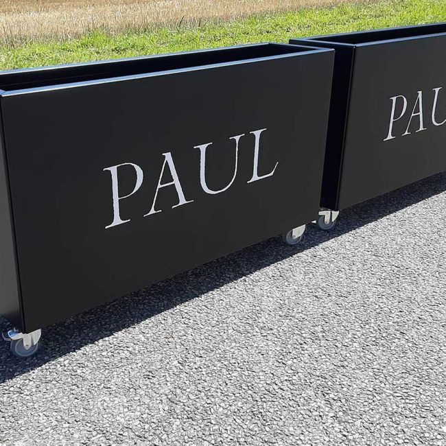 Jardinière mobile STEELAB SAA