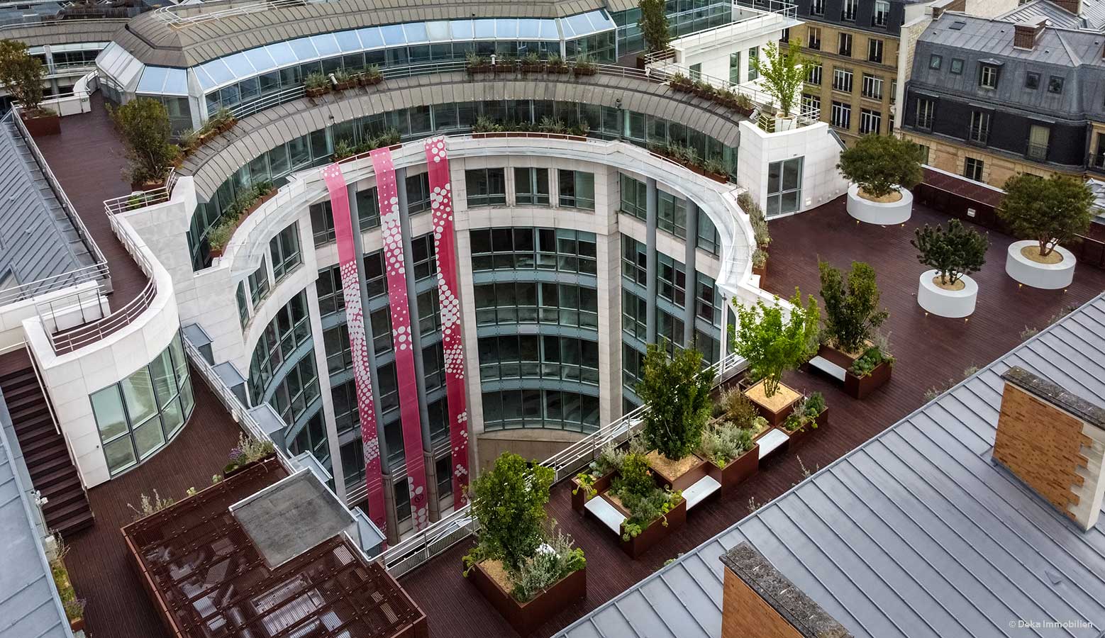 Jardinières STEELAB tôlerie aluminium