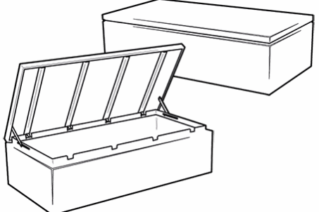 Coffre sur mesure en aluminium STEELAB SAS-COCC