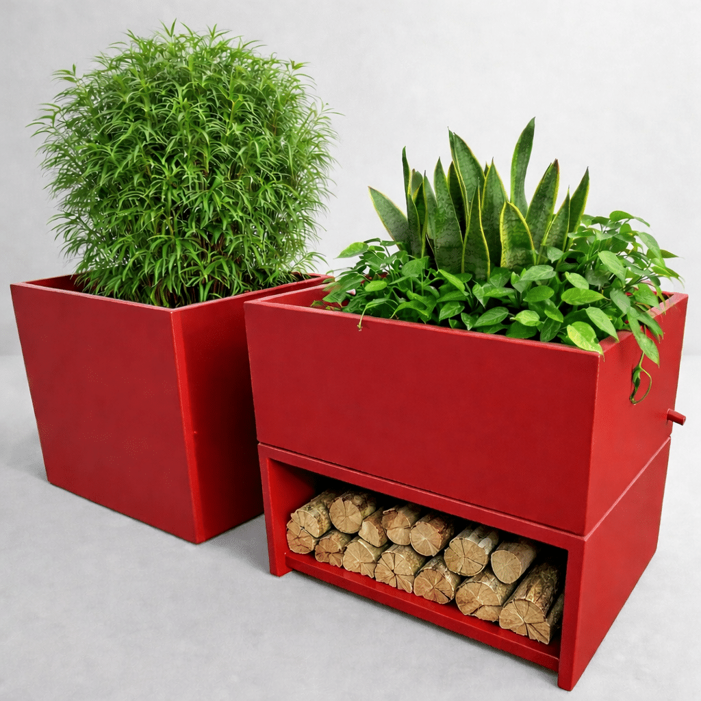 Bac à fleurs et Rangement d'extérieur Image'In